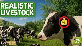 LS25 Realistic Livestock - Landwirtschafts Simulator 25 Modvorstellung