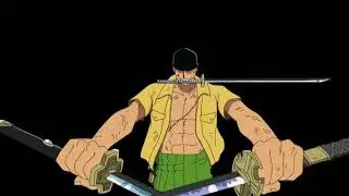 Zoro - Nine sword Style Demon Aura Ashura | One Piece Scenes