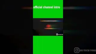 my official channel intro | @zk tech tools | #shots | #youtubeshots