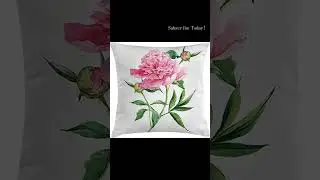 Ambesonne Lavender Throw Pillow Cover: Rustic Botanical Bouquet Decor