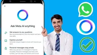 Why WhatsApp meta ai not showing | whatsapp meta ai not showing