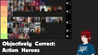 Objectively Correct - Action Heroes Tierlist
