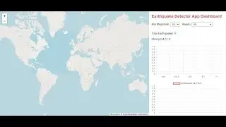 Earthquake Detector App Using JavaScript