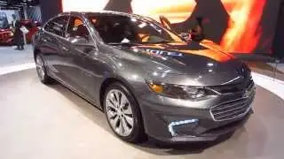 New 2016 GM Chevrolet Malibu Sedan - OC Auto Show, Anaheim, Orange County, California 10/16/15