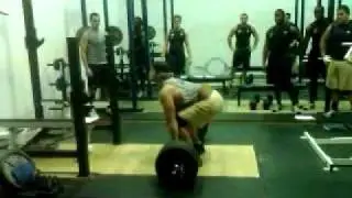 2010 NFL Draft Prospect: Andy Leavine School Record 365 power clean