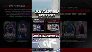 2K26 cover athletes locker code! #myteam #nba2k25 #nba2k26