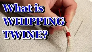 What is whipping twine?