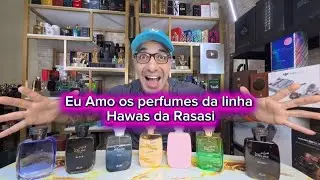 Essa linha de perfume Árabe Hawas de Rasasi é top demais
