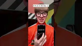 A to Z in 50 Second Timer #timer #seconds