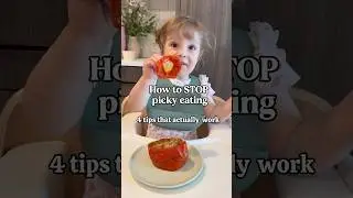 How to stop picky eating #mom #momlife #toddlers #blw #babyfood #motherhood #sahm #toddlerlife