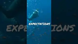 EXPECTATIONS VS REALITY | SCUBA DIVING IN GOA |  #goatrip #youtubeshorts  #expectationvsreality