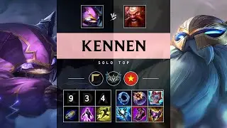 Kennen Top vs Gragas - VN Challenger Patch 25.14