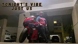 CBR650R & I Are Home Alone Today 🏍️😎 Midnight Vibes & Late Night Chill!