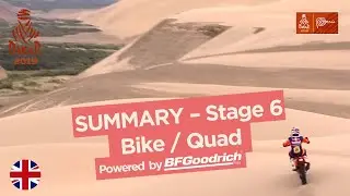Summary - Bike/Quad - Stage 6 (Arequipa / San Juan de Marcona) - Dakar 2019
