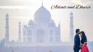 Love Birds | Prewedding shoot in Tajmahal | Filmphic | Dhruvi & Advait latest prewedding | 2022