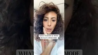 What Survival Mode Really Looks Like in High-Functioning Women  #nervoussystem #feminineenergy