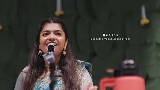 Neha's Carnatic Vocal Arangetram