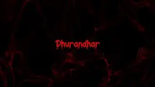Dhurandhar &ndash; Title Track (Lyrics Video) | Powerful Theme Song | Lyric Visualizer