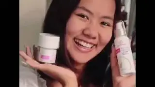 sophia anti acne set Review by @Saddixya