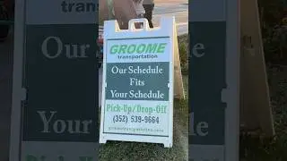 Groome Transportation Airport Shuttle To Orlando Airport @ The Villages Florida