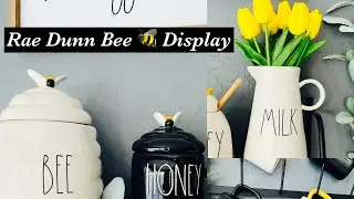 ** Rae Dunn Bee 🐝 Display** Coffee Bar