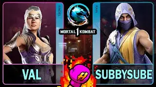 MK1 Val (SINDEL) VS Subbysube (RAIN)🥊Mortal Kombat 1🥊4K 60ᶠᵖˢ