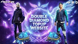 BEST DOUBLE DIAMOND TOP UP WEBSITE FREE FIRE 🥳 | DOUBLE DIAMOND TOP UP WEBSITE | NO ( I'd Pass )