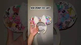 New UV Reactive Disney 100 Ears!
