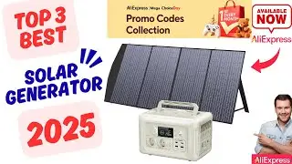 Top 3 Best Solar Generator with Solar panel of 2025  On AliExpress