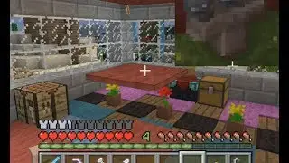 Minecraft TU14: Цветочные горшки, ковёр, наковальня (+ картина &laquo;Иссушитель&raquo;)