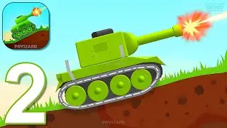 Merge Tanks: Army Clash - Gameplay Walkthrough Part 2 - New 2025 Update (iOS, Android)
