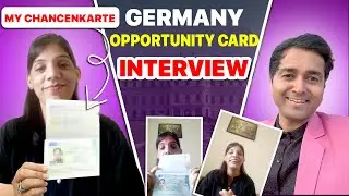 Germany Opportunity Card Visa Accepted | New Chancenkarte Got without IELTS | Law | Process| REALITY