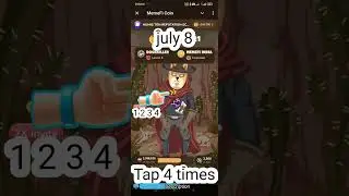 Memefi Coin Updates: July 8 Daily Combo & Secret Code Revealed #Memefi #Airdrop #July8