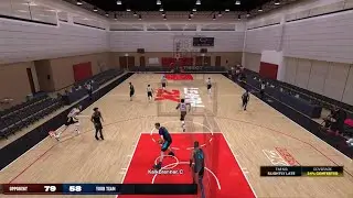 No defender left the ground.. Hand right at the rim....34%