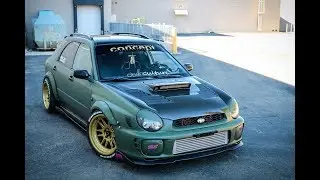 Flared & Vinyl Wrapped 2003 Subaru WRX Wagon [SubieLogic]
