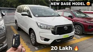 New Innova crysta ❤️ 2025 GX Updated Base Model 😍 8 seater Diesel @19.99L🔥 #toyota #innovacrysta