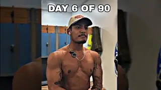 Day 6 of 90 transformation video. 