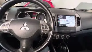 Mitsubishi Outlander 2012 - Central 9&rdquo; CarPlay e Android Auto - ArtsomAuto
