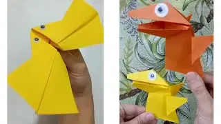 DIY PAPER BIRDS |Crafting Beautiful Paper Birds #art #diy #birds #paper #fyp #origami #viral #trend