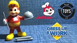 JOLLIBEE (closer look) 2017 Jolly Kiddie Meal DRESS UP AND WORK