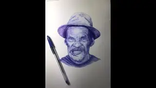 Desenho de caneta bic