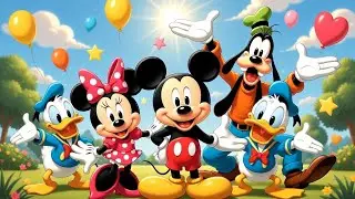 Mickey Mouse & Friends | Friendship Song for Kids 🐭🤝 | Fun Cartoon Rhyme