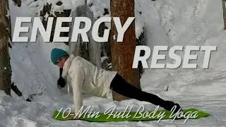 10-Min Beginner Yoga for Energy | Full Body Stretch & Reset