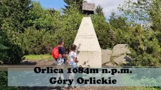 Orlica zielonym szlakiem spod Sołtysiej Kopy * G&oacute;ry Orlickie * Korona G&oacute;r Polski z dziećmi