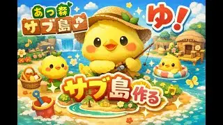 【あつ森実況】ゆ！サブ島作る【初見さん歓迎！】