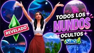 Exploramos Todos los Mundos Ocultos de Los Sims 4 ✨🔍