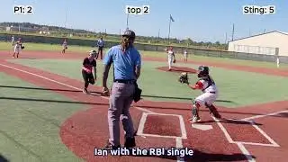 Principles First vs Sting 11U Baseball Rematch