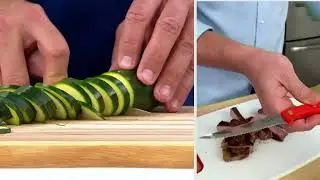 Ginsu 6-Piece Stainless Steel Steak Knife Set on QVC