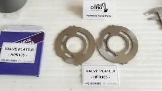 Linde HPR105 Hydraulic Pump VALVE PLATE  R Spare Parts Hpr105-02