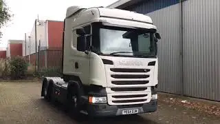 PE64EUM SCANIA R450 6X2 HIGHLINE TRACTOR UNIT FOR SALE  AT E M ROGERS LTD